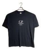 C.P COMPANYシーピーカンパニー）の古着「1989 ロゴTシャツ/LogoT」｜ブラック