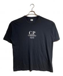 C.P COMPANY（シーピーカンパニー）の古着「1989 ロゴTシャツ/LogoT」｜ブラック