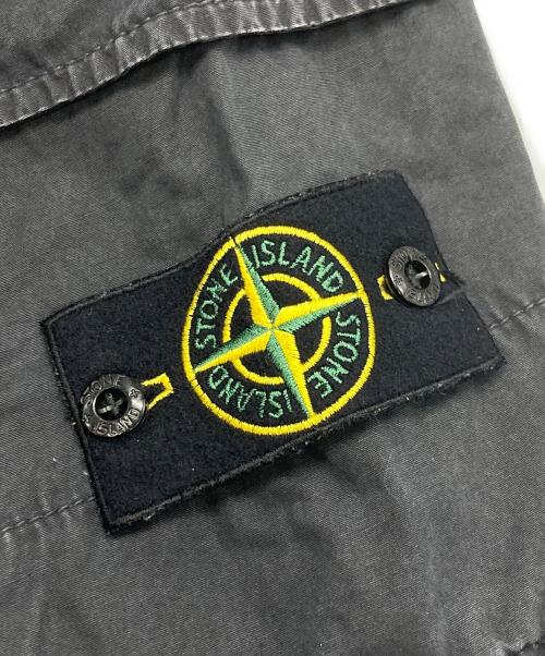 STONE ISLAND（ストーンアイランド）STONE ISLAND (ストーンアイランド) Garment-dyed logo-patch cargo pants/ガーメントダイロゴパッチカーゴパンツ グレー サイズ:34の古着・服飾アイテム