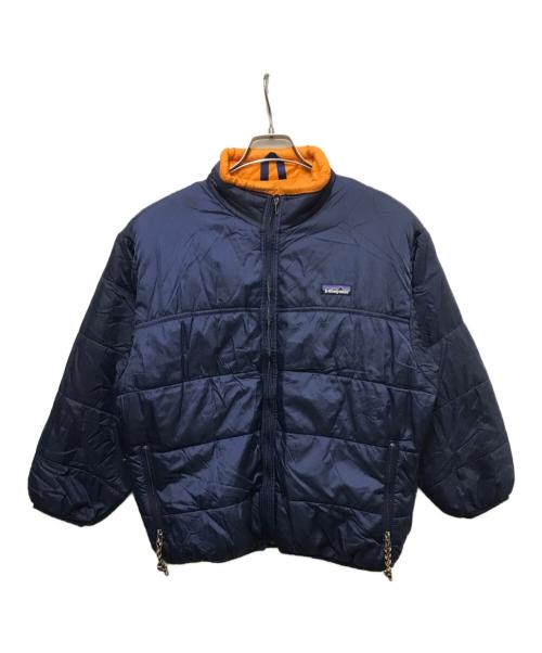 Patagonia（パタゴニア）Patagonia (パタゴニア) パフジャケット ネイビー サイズ:12(KIDS)の古着・服飾アイテム
