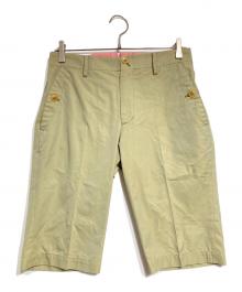 COMME des GARCONS JUNYA WATANABE MAN（コム デ ギャルソン ジュンヤ ワタナベ マン）の古着「サイドアジャストハーフパンツ/Side-adjustable Shorts」｜ベージュ