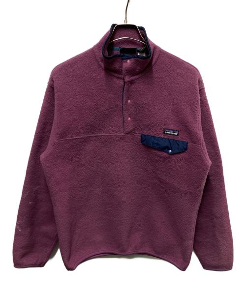 Patagonia（パタゴニア）Patagonia (パタゴニア) 90s シンチラフナップＴ ピンク×パープル サイズ:Ｓの古着・服飾アイテム