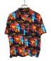 stussy（ステューシー）の古着「NEON VENUS SHIRT」｜レッド×ブラック