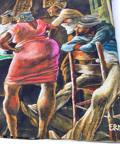 SUPREME（シュプリーム）Supreme (シュプリーム) ERNIE BARNES S/S SHIRT ブラック サイズ:Mの古着・服飾アイテム