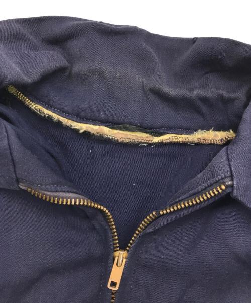 USED（ユーズド）USED (ユーズド) ギャバジンスポーツジャケット ネイビー サイズ:-の古着・服飾アイテム