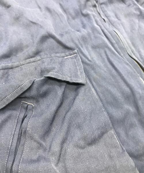 USED（ユーズド）USED (ユーズド) ギャバジンスポーツジャケット ネイビー サイズ:-の古着・服飾アイテム