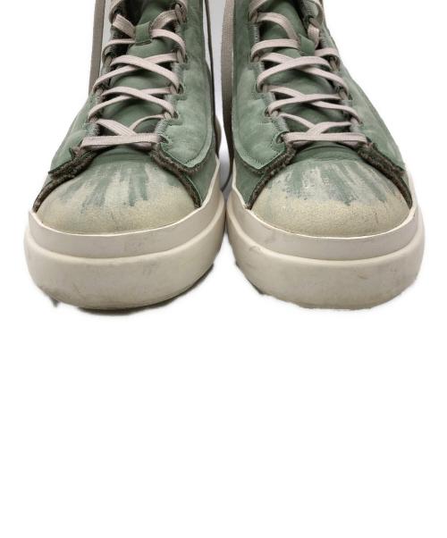 Y-3（ワイスリー）Y-3 (ワイスリー) NIZZA HIGH/ハイカットスニーカー グリーン サイズ:US10　（28cm）の古着・服飾アイテム