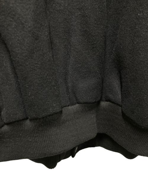 wear&tear（-）WEAR&TEAR (-) レザー切替スタジャン ブラック サイズ:XLの古着・服飾アイテム