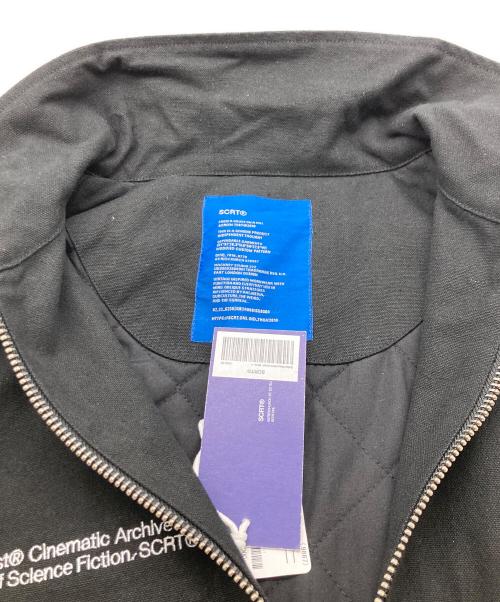SCRT（エスシーアールティー）SCRT (エスシーアールティー) Quilted Nexus Work Jacket ブラック サイズ:Lの古着・服飾アイテム