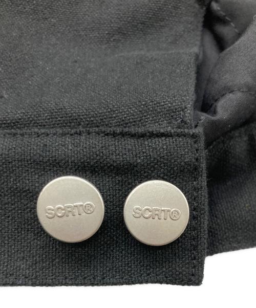 SCRT（エスシーアールティー）SCRT (エスシーアールティー) Quilted Nexus Work Jacket ブラック サイズ:Lの古着・服飾アイテム