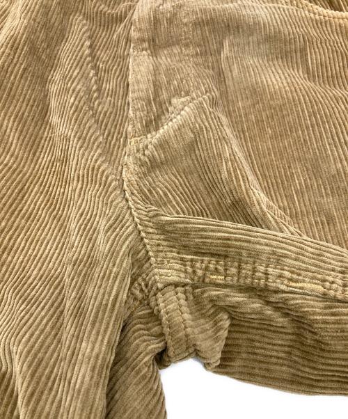 Polar Skate Co（ポーラー スケート カンパニー）Polar Skate Co (ポーラー スケート カンパニー) コーデュロイハーフパンツ ブラウン サイズ:SIZE XLの古着・服飾アイテム