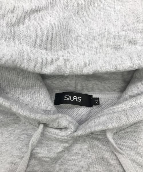 SILAS（サイラス）SILAS (サイラス) HAND FLARE SWEAT HOODIE グレー サイズ:XLの古着・服飾アイテム