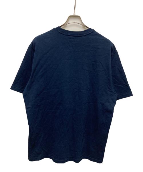 SUPREME（シュプリーム）Supreme (シュプリーム) Twill Applique S/S Top ネイビー サイズ:Lの古着・服飾アイテム