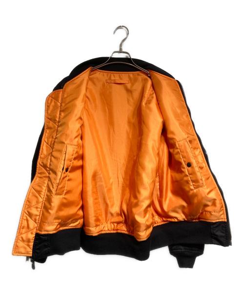 THE REAL McCOY'S（ザ・リアルマッコイズ）THE REAL McCOY'S (ザ・リアルマッコイズ) TYPE MA-1 ジャケット ブラック サイズ:XLの古着・服飾アイテム