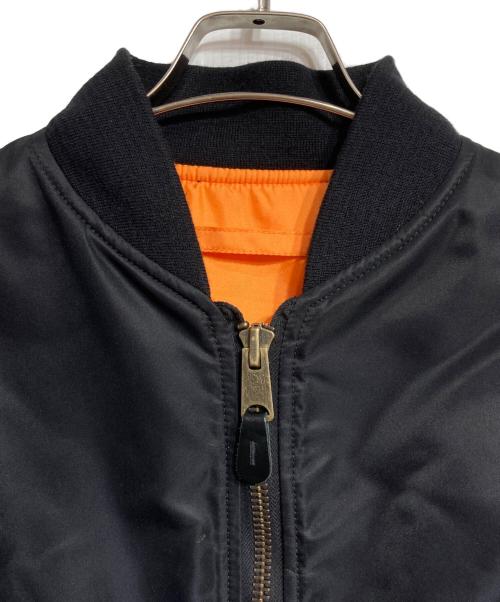 THE REAL McCOY'S（ザ・リアルマッコイズ）THE REAL McCOY'S (ザ・リアルマッコイズ) TYPE MA-1 ジャケット ブラック サイズ:XLの古着・服飾アイテム