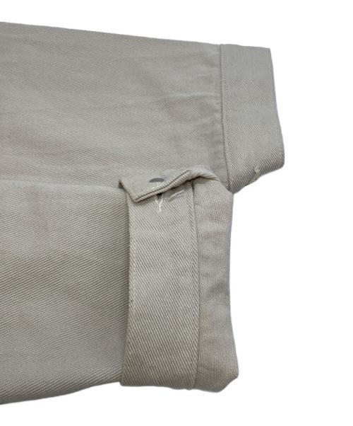 ATLAST & CO（アットラスト）ATLAST & CO (アットラスト) デニムトラッカージャケット ホワイト サイズ:40の古着・服飾アイテム