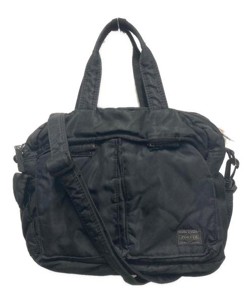 PORTER（ポーター）PORTER (ポーター) タンカー 2WAYバッグ ブラックの古着・服飾アイテム