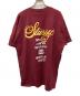 stussy (ステューシー) ワールドツアープリントTシャツ レッド サイズ:L：6000円