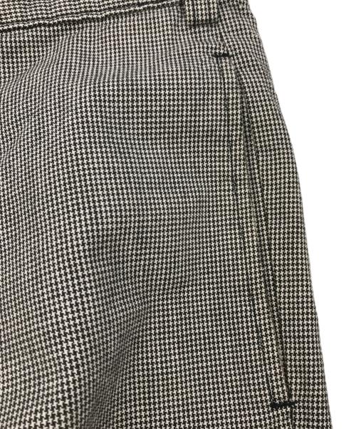 stussy（ステューシー）stussy (ステューシー) 90s ハウンドトゥースカーゴパンツ ブラック×ホワイト サイズ:30の古着・服飾アイテム