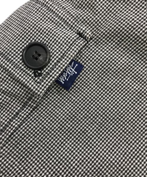 stussy（ステューシー）stussy (ステューシー) 90s ハウンドトゥースカーゴパンツ ブラック×ホワイト サイズ:30の古着・服飾アイテム