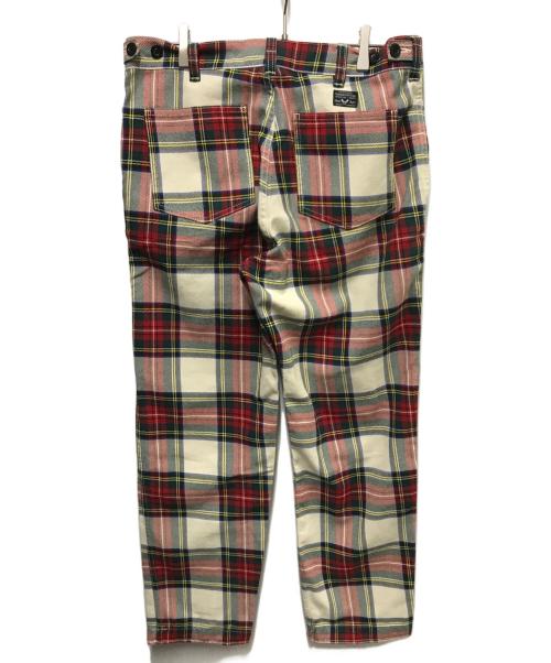 SUPREME（シュプリーム）SUPREME (シュプリーム) Flight Pant ベージュ×レッド サイズ:32の古着・服飾アイテム