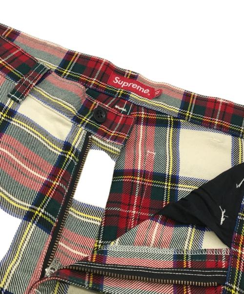 SUPREME（シュプリーム）SUPREME (シュプリーム) Flight Pant ベージュ×レッド サイズ:32の古着・服飾アイテム
