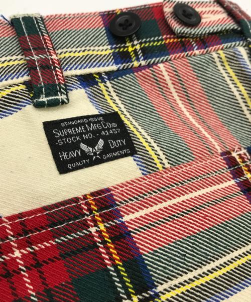 SUPREME（シュプリーム）SUPREME (シュプリーム) Flight Pant ベージュ×レッド サイズ:32の古着・服飾アイテム