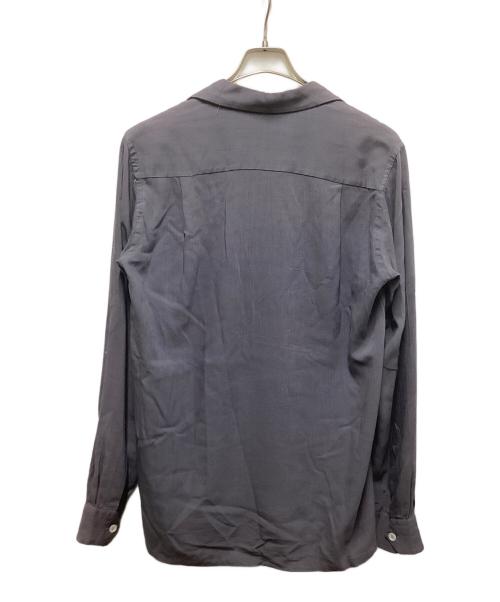 KELLY KLOTH by CISCO（ケリークロスバイシスコ）KELLY KLOTH by CISCO (ケリークロスバイシスコ) 60s レーヨンギャバループカラーシャツ グレー サイズ:Ｓの古着・服飾アイテム