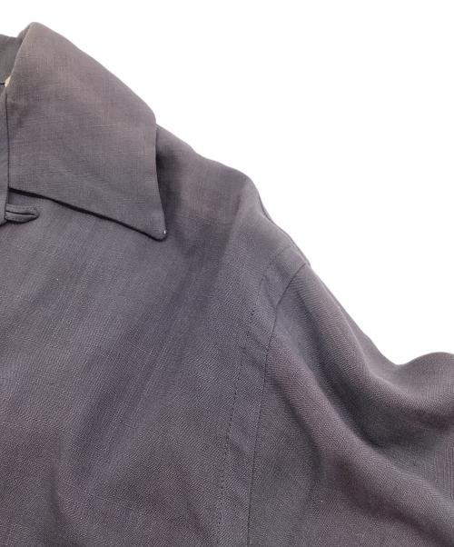 KELLY KLOTH by CISCO（ケリークロスバイシスコ）KELLY KLOTH by CISCO (ケリークロスバイシスコ) 60s レーヨンギャバループカラーシャツ グレー サイズ:Ｓの古着・服飾アイテム