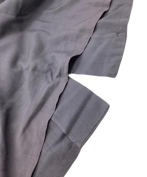 KELLY KLOTH by CISCO（ケリークロスバイシスコ）KELLY KLOTH by CISCO (ケリークロスバイシスコ) 60s レーヨンギャバループカラーシャツ グレー サイズ:Ｓの古着・服飾アイテム