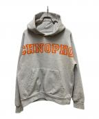 SP5DERスパイダー）の古着「プルオーバーパーカー」｜グレー