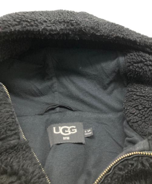UGG（アグ）UGG (アグ) OLYMPIA JACKET CHOPD/ボアジャケット ブラック サイズ:Sの古着・服飾アイテム