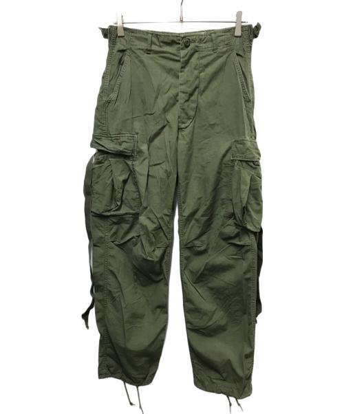 US ARMY（ユーエスアーミー）US ARMY (ユーエスアーミー) 60S 2ndジャングルファティーグパンツ カーキ サイズ:SMALL REGULARの古着・服飾アイテム