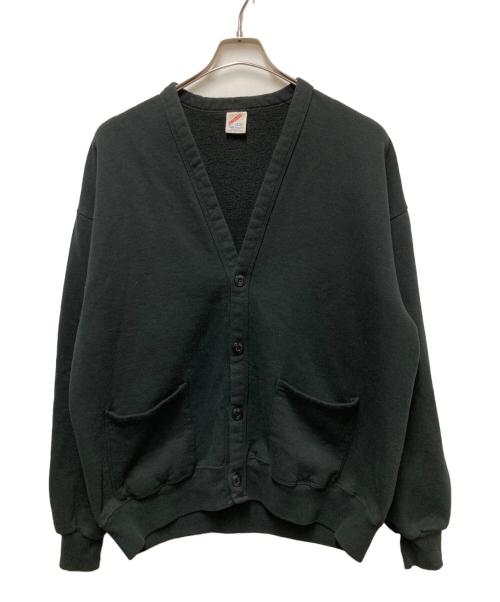 JERZEES（ジャージーズ）JERZEES (ジャージーズ) スウェットカーディガン ブラック サイズ:-の古着・服飾アイテム