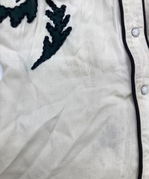 USED（ユーズド）USED (ユーズド) ウエスタンレーヨンギャバシャツ ホワイト サイズ:-の古着・服飾アイテム