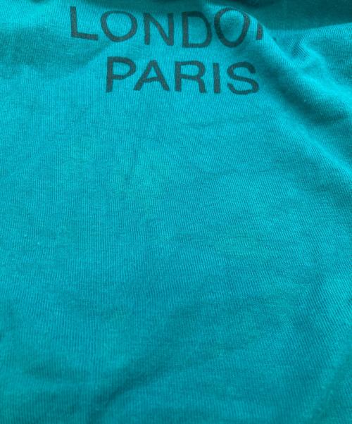 stussy（ステューシー）stussy (ステューシー) ワールドツアーTシャツ グリーン サイズ:Mの古着・服飾アイテム