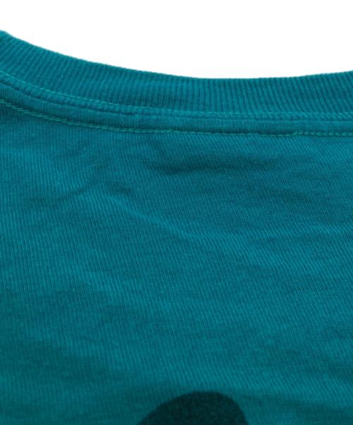 stussy（ステューシー）stussy (ステューシー) ワールドツアーTシャツ グリーン サイズ:Mの古着・服飾アイテム