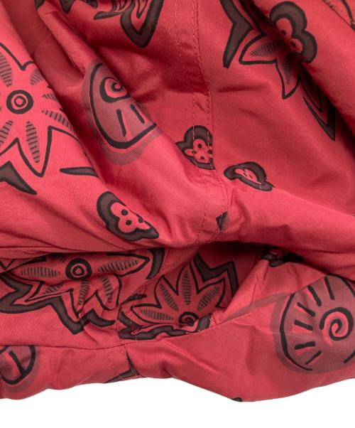 L.L.Bean（エルエルビーン）L.L.Bean (エルエルビーン) バンダナ柄パデットナイロンアノラックパーカー レッド サイズ:Ｌの古着・服飾アイテム