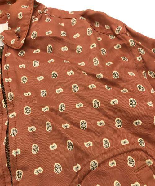 NICOLE（ニコル）NICOLE (ニコル) 80s レーヨンジャケット オレンジ サイズ:Mの古着・服飾アイテム