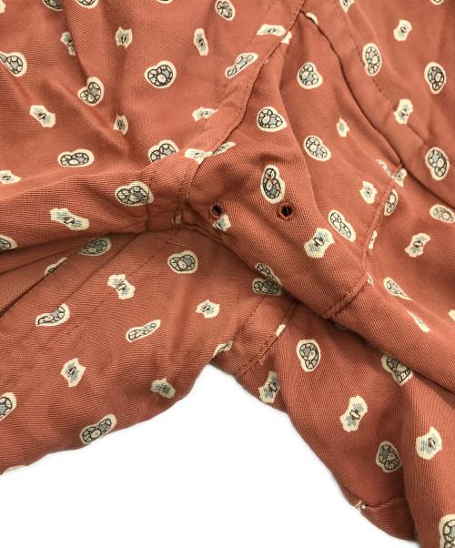 NICOLE（ニコル）NICOLE (ニコル) 80s レーヨンジャケット オレンジ サイズ:Mの古着・服飾アイテム