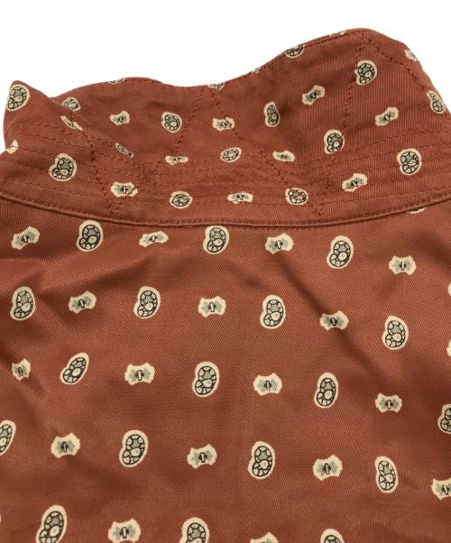 NICOLE（ニコル）NICOLE (ニコル) 80s レーヨンジャケット オレンジ サイズ:Mの古着・服飾アイテム