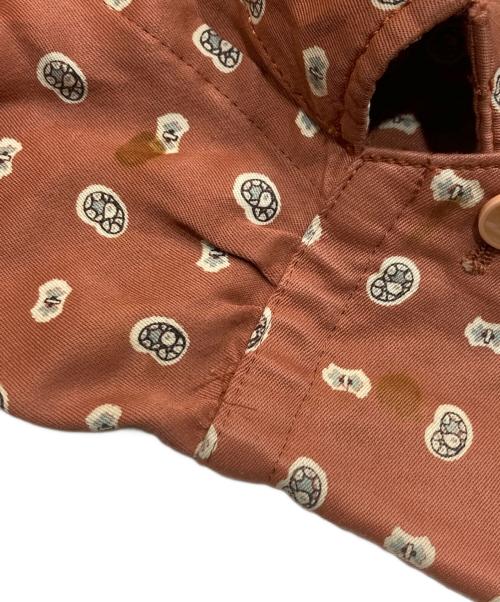 NICOLE（ニコル）NICOLE (ニコル) 80s レーヨンジャケット オレンジ サイズ:Mの古着・服飾アイテム