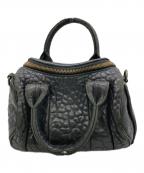 ALEXANDER WANGアレキサンダー・ワン）の古着「ロッキー レザーハンドバッグ」｜ブラック