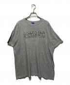 Championチャンピオン）の古着「90s カレッジプリントTシャツ」｜グレー