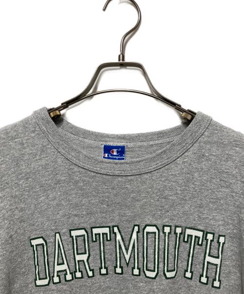 Champion（チャンピオン）Champion (チャンピオン) 90s カレッジプリントTシャツ グレー サイズ:XXLの古着・服飾アイテム