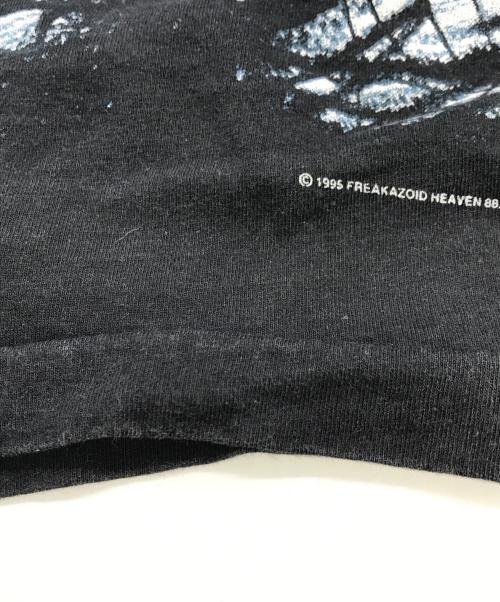 white zombie（ホワイトゾンビ）WHITE ZOMBIE (ホワイトゾンビ) 90s FREAKAZOID HEAVEN DOUBLE ブラック サイズ:XLの古着・服飾アイテム
