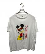 caribbean dreamカリビアンドリーム）の古着「カリフォルニア ミッキープリントTEE」｜ホワイト