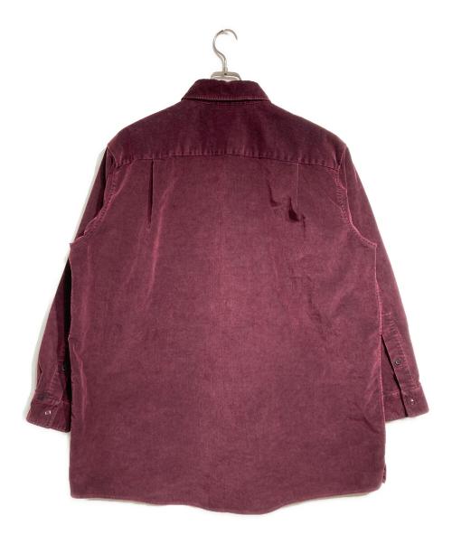 Acne studios（アクネ ストゥディオス）Acne studios (アクネ ストゥディオス) OVERSIZED CORDUROY SHIRT/オーバーサイズドコーデュロイシャツ ボルドー サイズ:46の古着・服飾アイテム