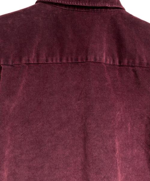 Acne studios（アクネ ストゥディオス）Acne studios (アクネ ストゥディオス) OVERSIZED CORDUROY SHIRT/オーバーサイズドコーデュロイシャツ ボルドー サイズ:46の古着・服飾アイテム