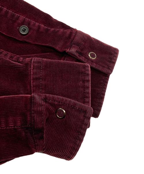 Acne studios（アクネ ストゥディオス）Acne studios (アクネ ストゥディオス) OVERSIZED CORDUROY SHIRT/オーバーサイズドコーデュロイシャツ ボルドー サイズ:46の古着・服飾アイテム